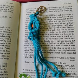 jute eco key ring